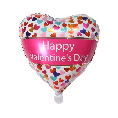 18'' Happy Valentines Colorful Hearts