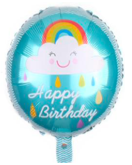 18'' Happy Birthday Cloud Boy