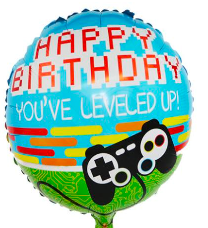 18'' Happy Birthday Gaming