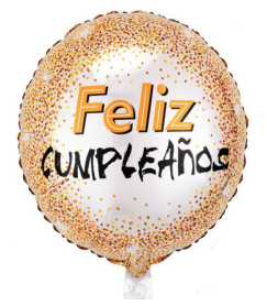 18'' Feliz Cumpleaños Gold