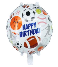 18'' Happy Birthday Sports