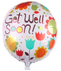 18'' Get Well Soon Flowers